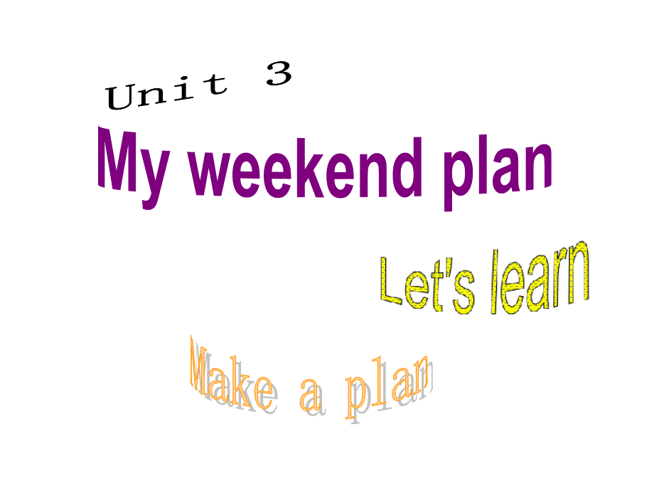 unit3-My-weekend-plan-Part-A-ppt课件(新pep版英语六年级上册)_第1页