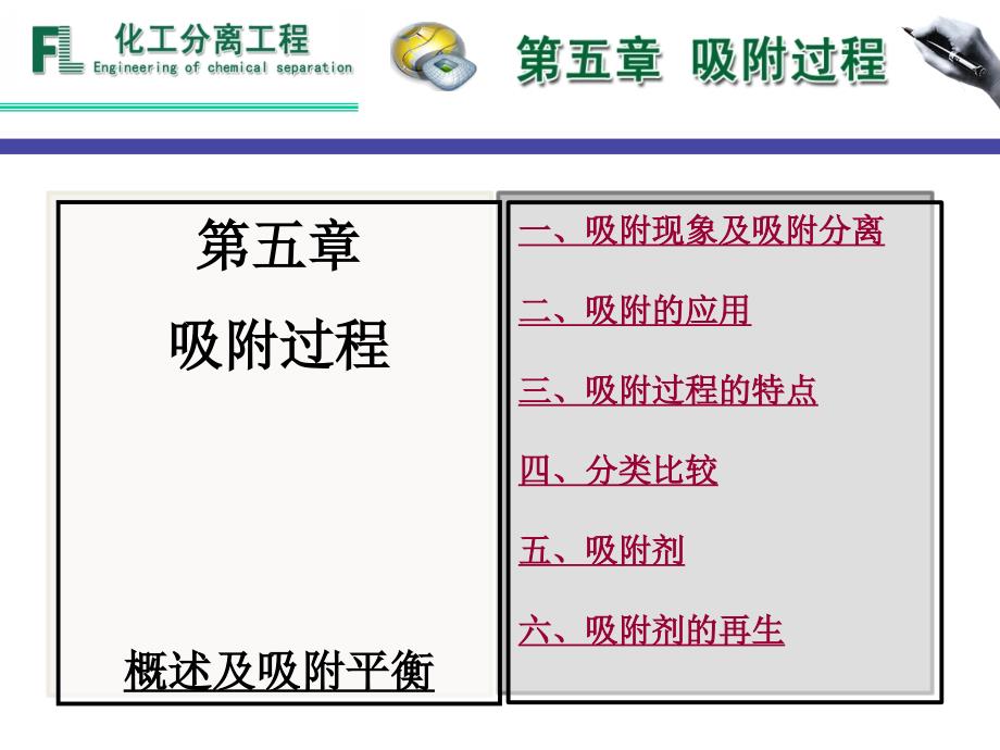 分离过程吸附概述_第1页