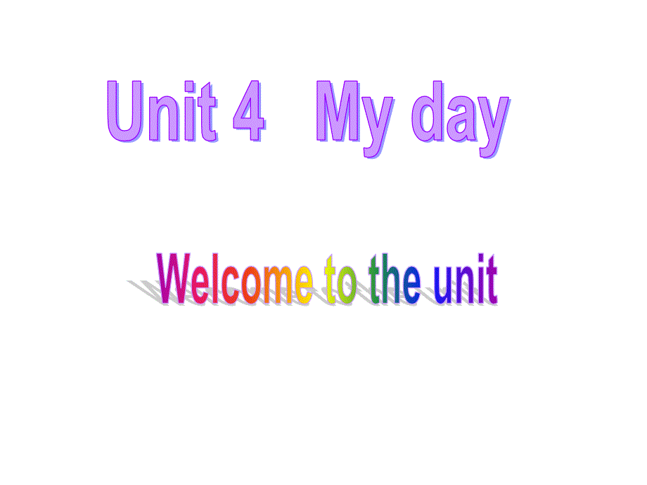 7A英语(牛津译林版)-Unit4-Welcome-to-the-unitppt课件_第1页