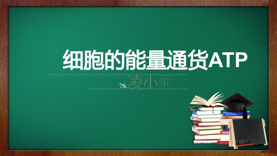 细胞能量通货再修改版课件_第1页