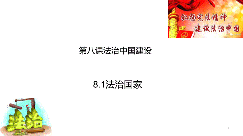 统编版法治国家ppt课件_第1页