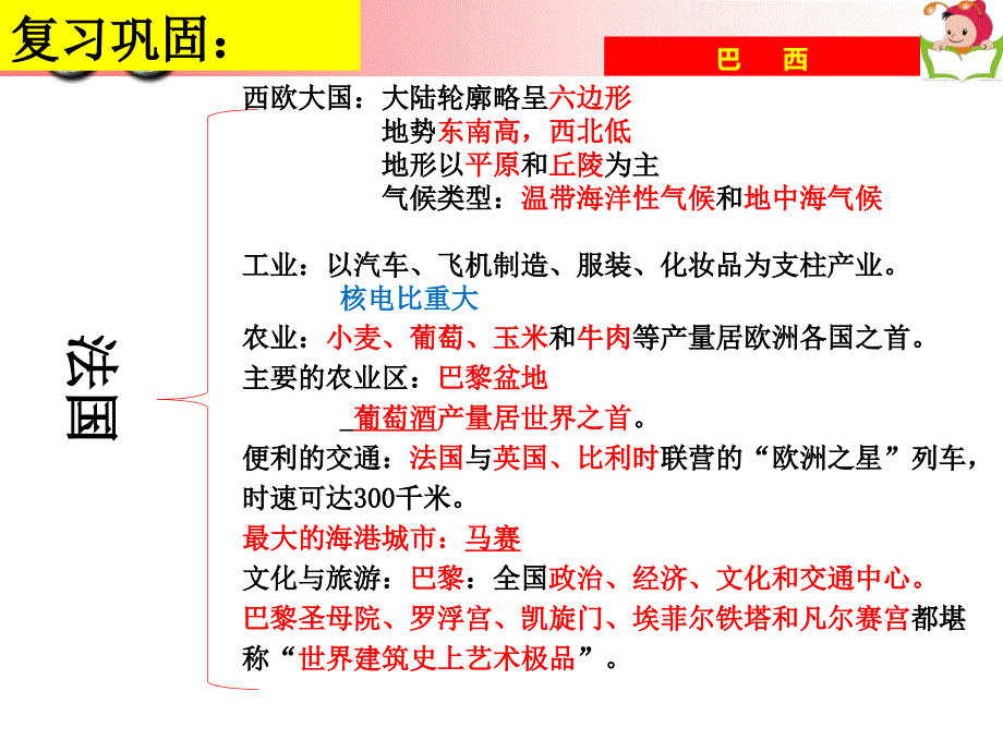 湘教版七级下册巴西教用ppt课件_第1页