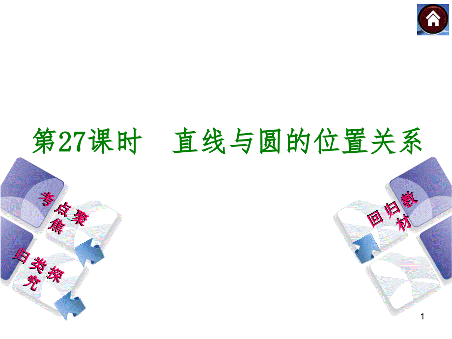 2021年中考数学总复习：直线与圆的位置关系(优秀)课件_第1页