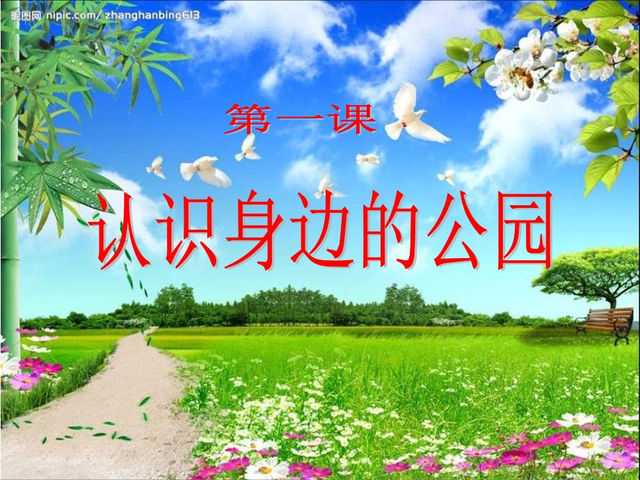 认识身边的公园-ppt课件_第1页