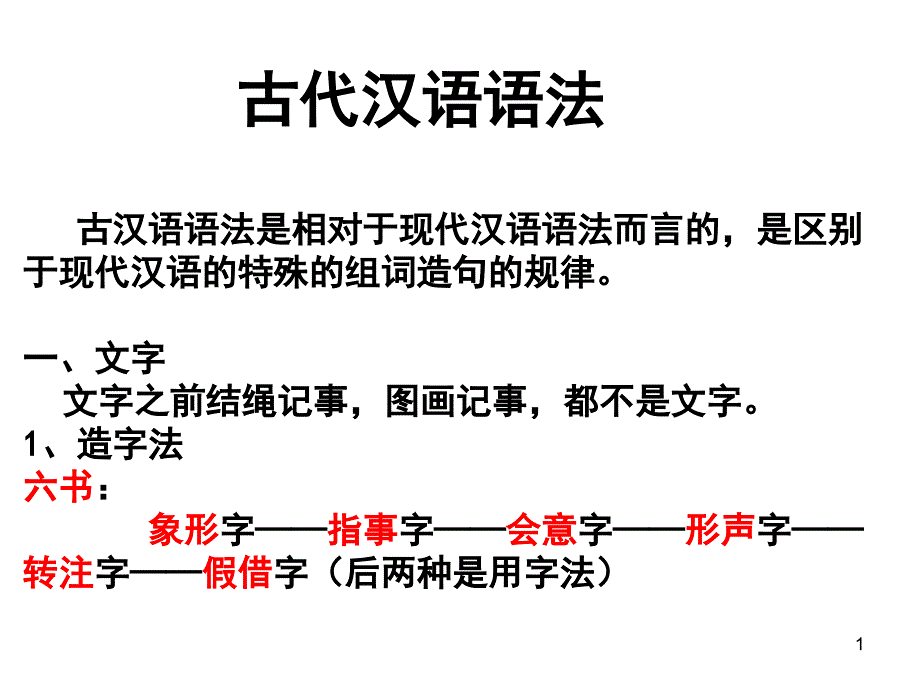 高中常用古代汉语语法课件_第1页