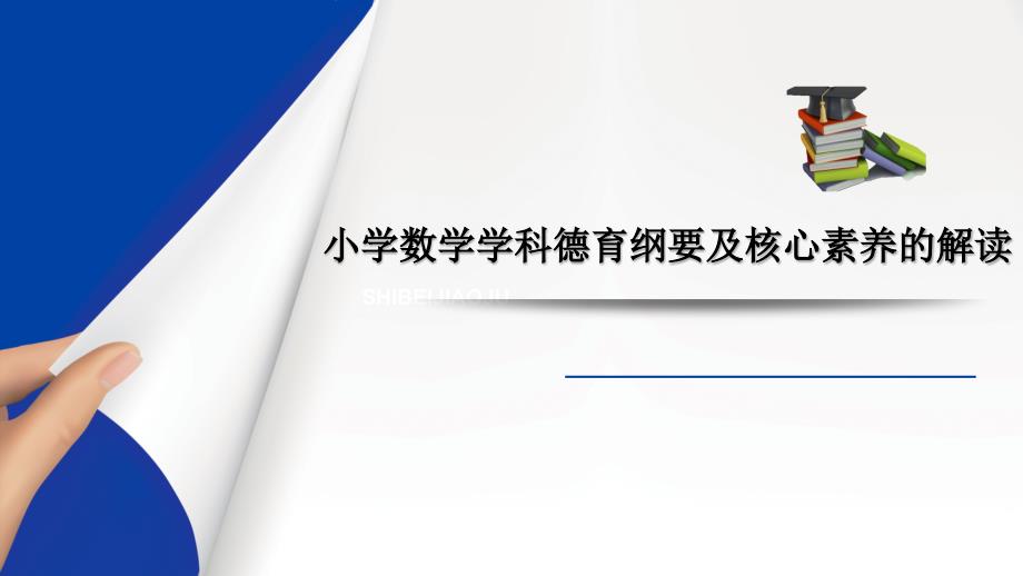 小学数学学科德育纲要及核心素养的解读课件_第1页