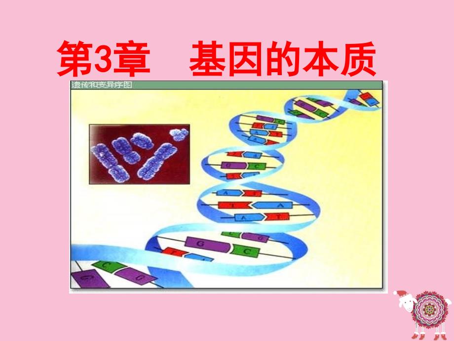 基因的本质说课资料(一等奖ppt课件)_第1页