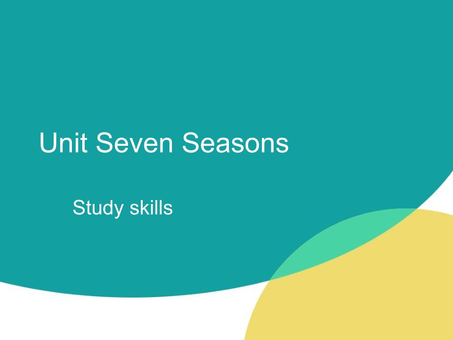 牛津英语8Aunit7studyskillsppt课件_第1页