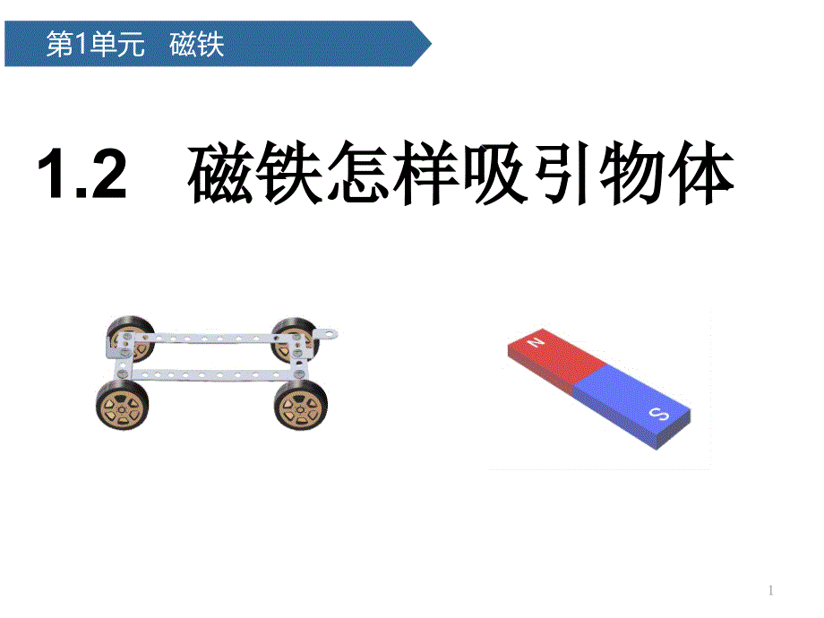 小學(xué)科學(xué)《磁鐵怎樣吸引物體》ppt精美課件_第1頁(yè)