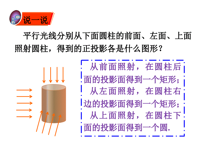 湘教版九年级数学下册3.3三视图(第1课时)课件_第1页