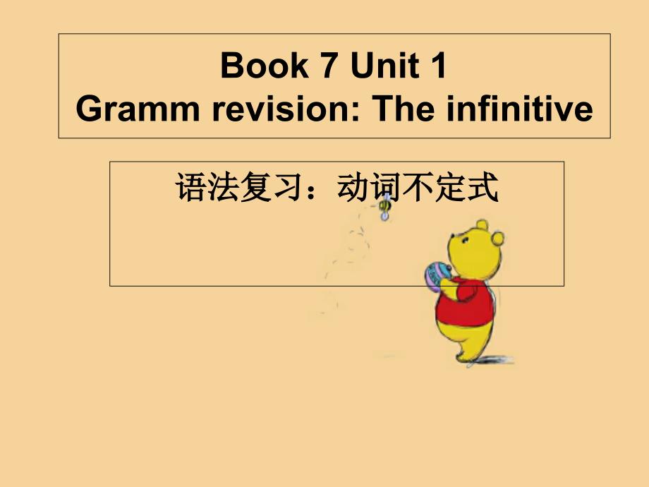 人教英语选修7Unit1语法复习：动词不定式课件_第1页