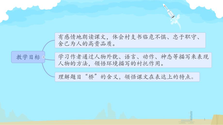 小学语文《桥》ppt课件_第1页