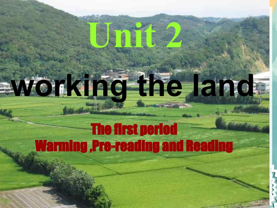 人教版高中英语必修四：-Unit2-readingppt课件_第1页