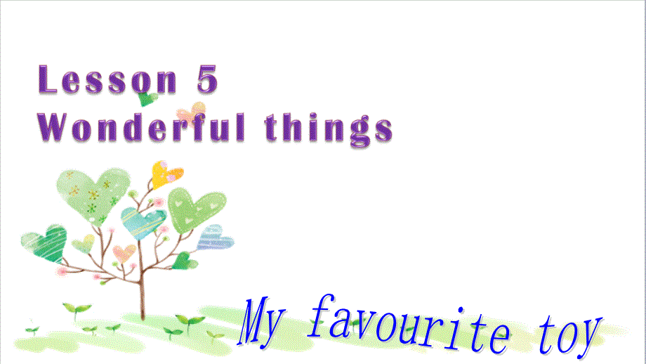 初中英语七年级上册《StarterLesson-5-Wonderful-things》课件_第1页