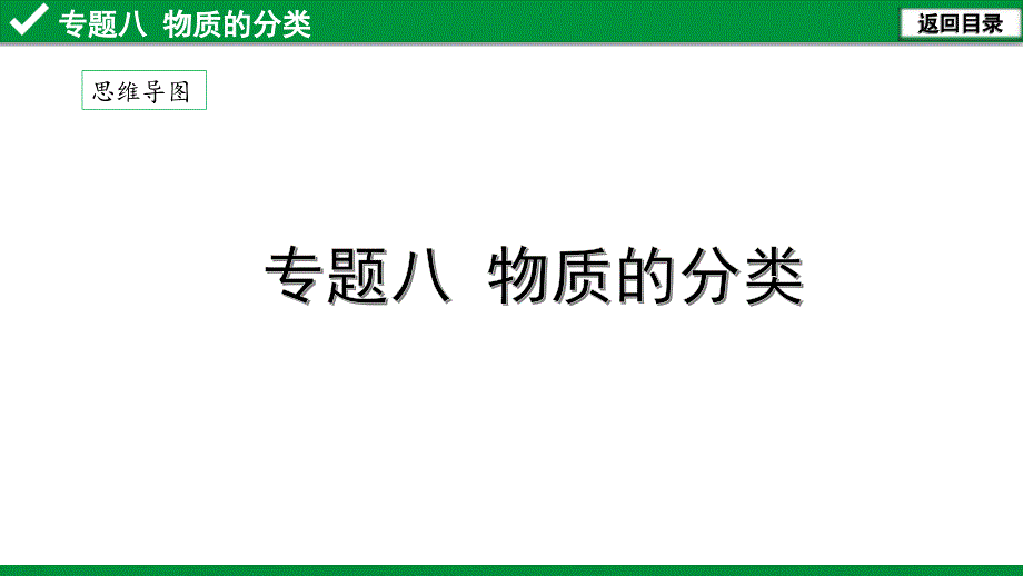 中考复习专题八-物质的分类课件_第1页