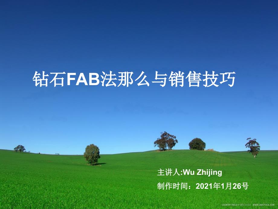 钻石fab销售法则与技巧_第1页