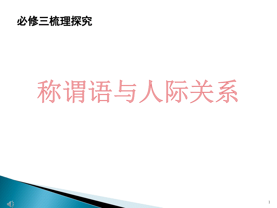 《称谓语与人际关系》课件_第1页