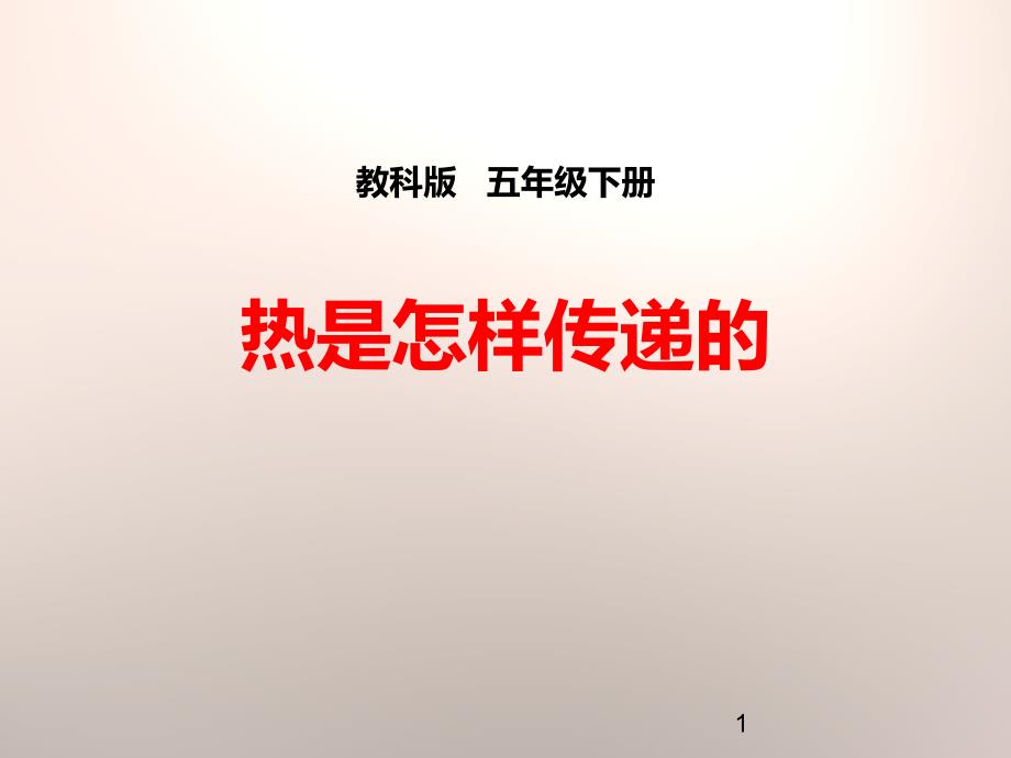 热是怎样传递的热课件_第1页