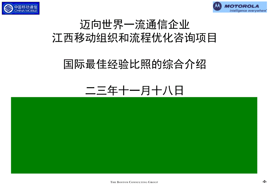 国际经验比照培训_第1页