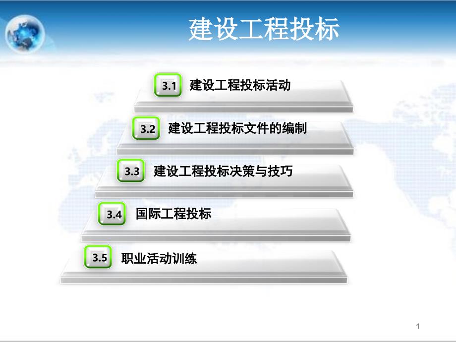 某建设工程投标文件课件_第1页