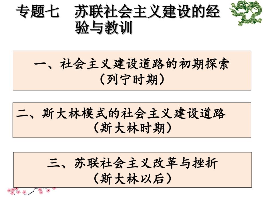 社会主义建设道路的初期探索ppt课件_第1页