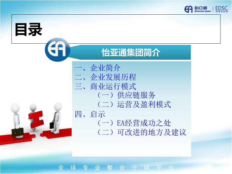 企业可选择性的将全部或部分非核心业务外包给怡亚通课件_第1页