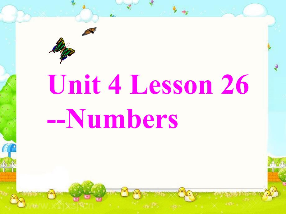 人教新起点版英语1上unit-4-numbers-lesson-2-ppt课件_第1页