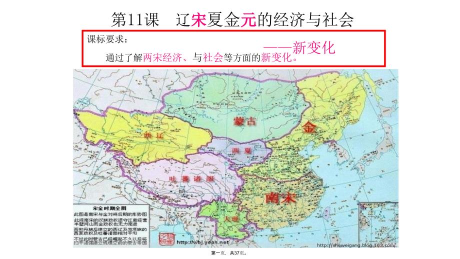 统编版历史辽宋夏金元的经济与社会课件_第1页