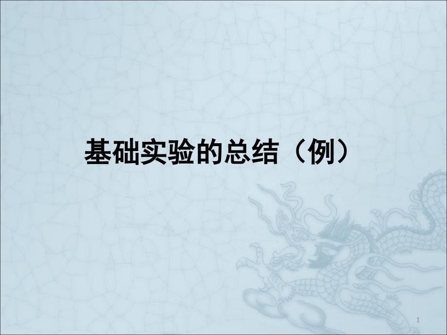 2020年高考化学实验复习专题总结与建模课件_第1页