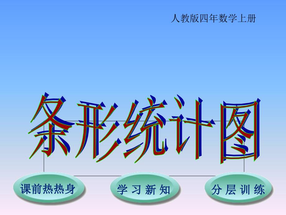 人教版四年级数学上册条形统计图课件_第1页