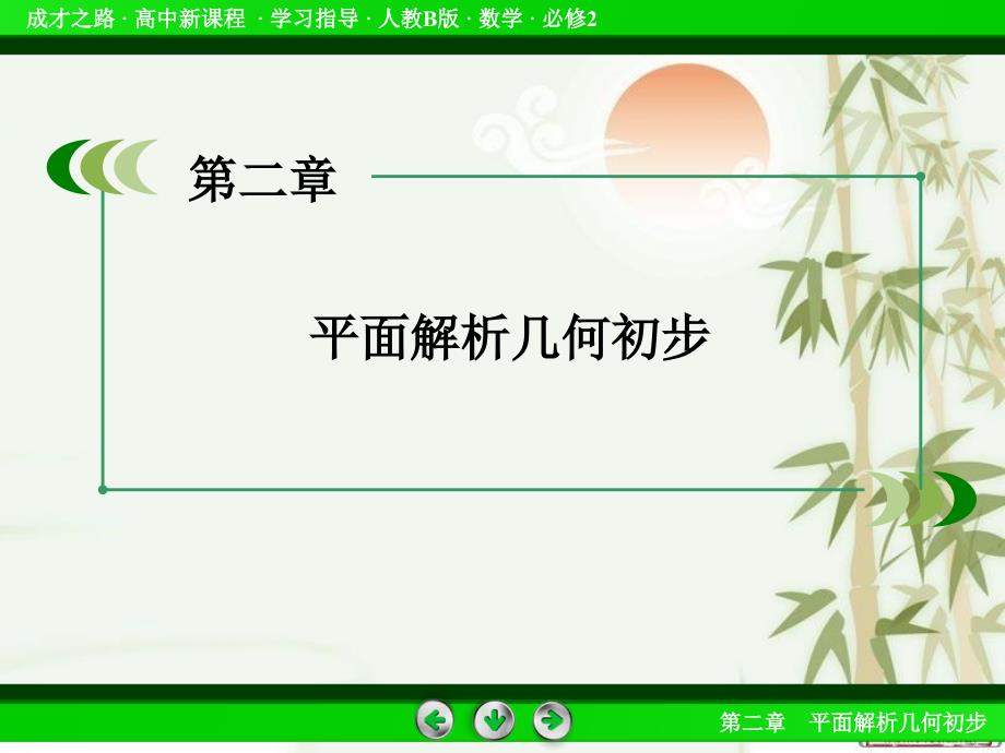 高中数学人教B版必修2配套ppt课件：2.4.2空间两点的距离公式_第1页