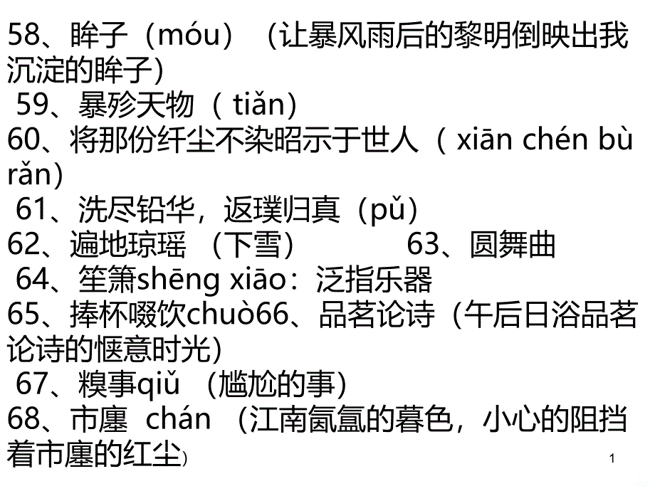 初中语文作文进阶高级词汇课件_第1页