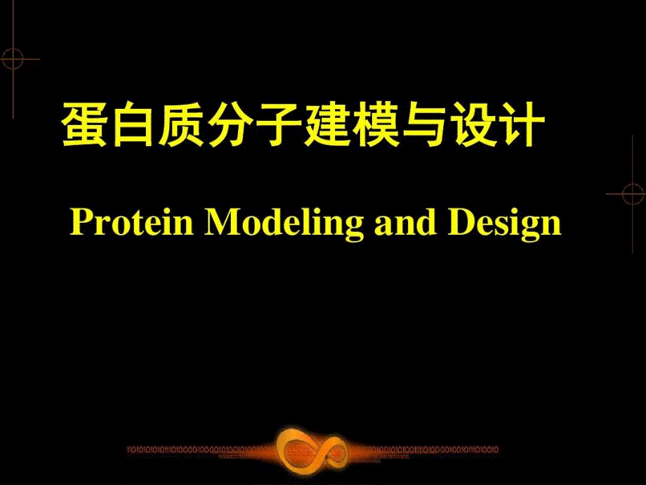 昆医分生蛋白质分子建模与设计_第1页