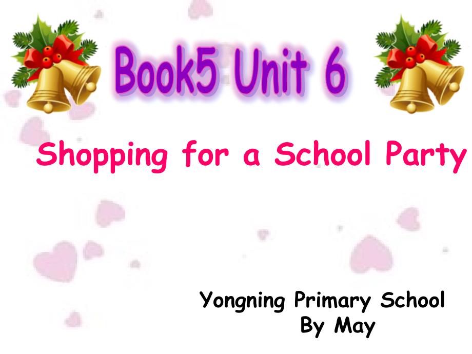 ShoppingforaSchoolParty课件_第1页