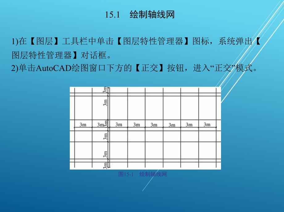 AutoCAD第15章-绘制三维建筑实体实例课件_第1页