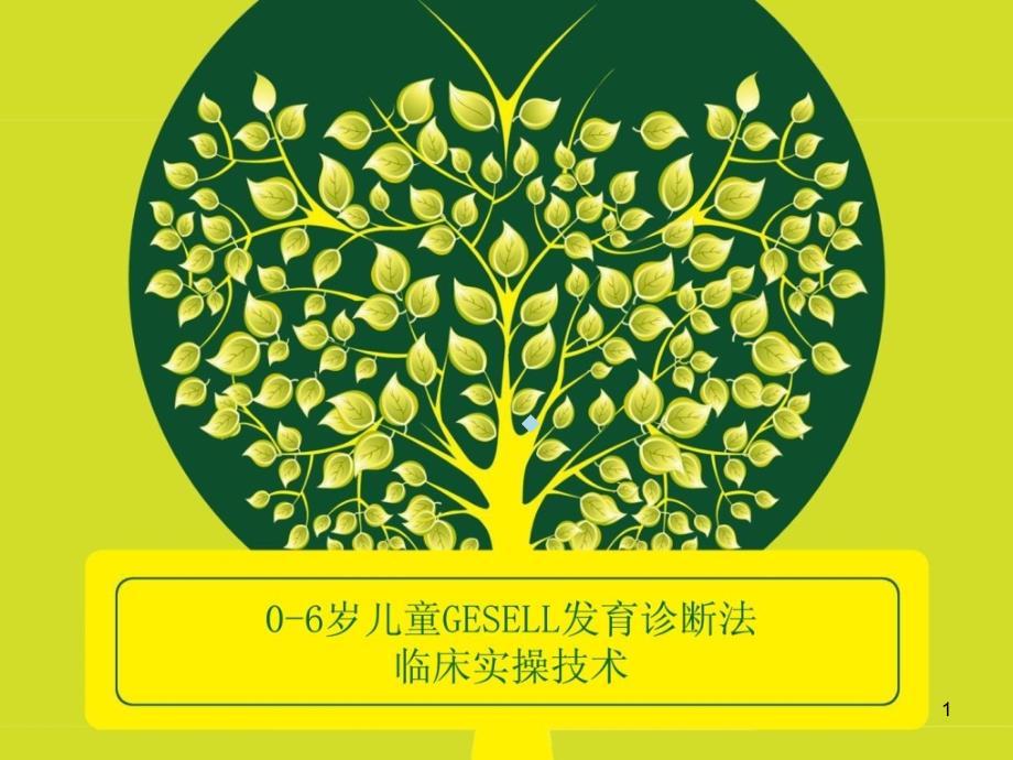 0-6岁儿童gesell发育诊断法临床实操技巧课件_第1页