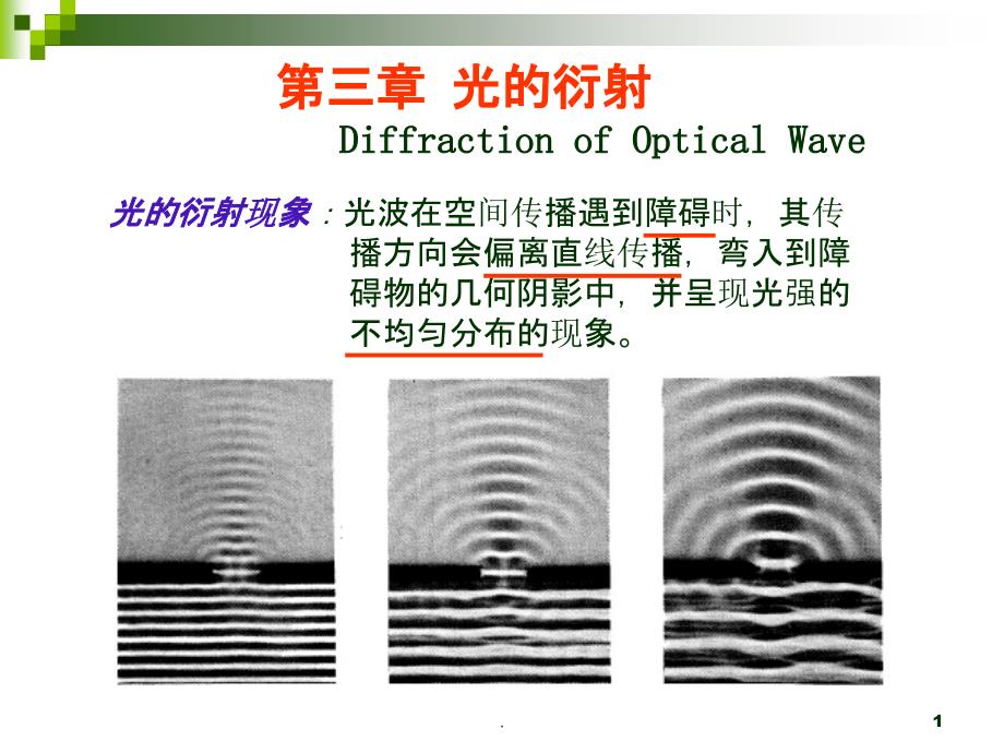 衍射的基本理论课件_第1页