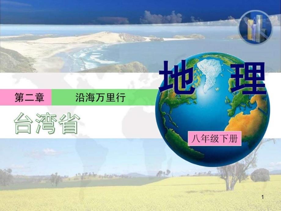 八年级地理下册台湾省课件_第1页