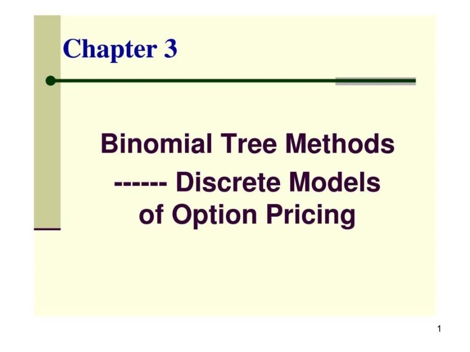 金融衍生品定价理论课件_第1页