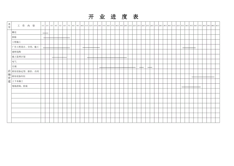 营建进度表_第1页