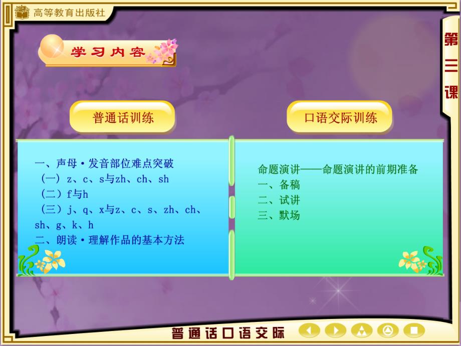 普通话训练（快速提升版）课件_第1页