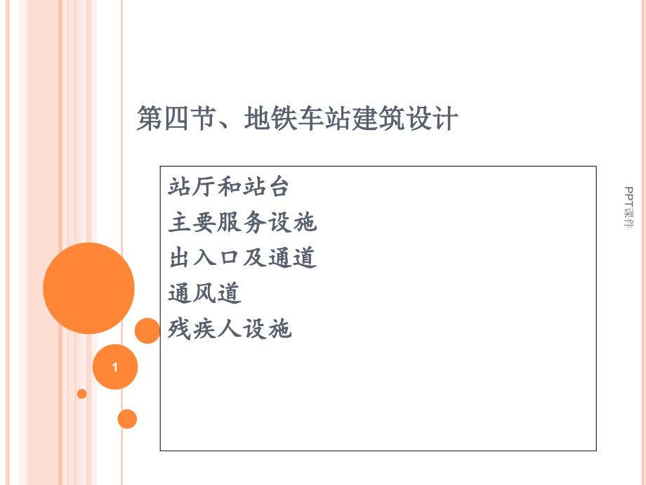 第一组：地铁车站建筑设计课件_第1页