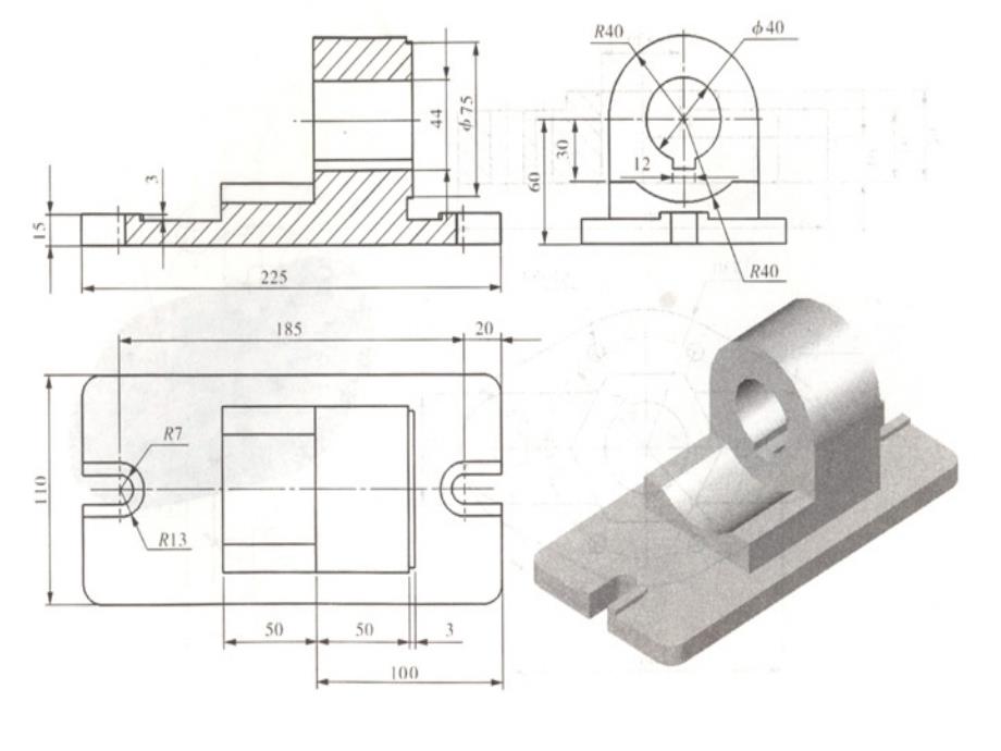 -机械绘图专用图纸--机械-模具-设计-CAD-PROE-UG-习练图纸全集_第1页