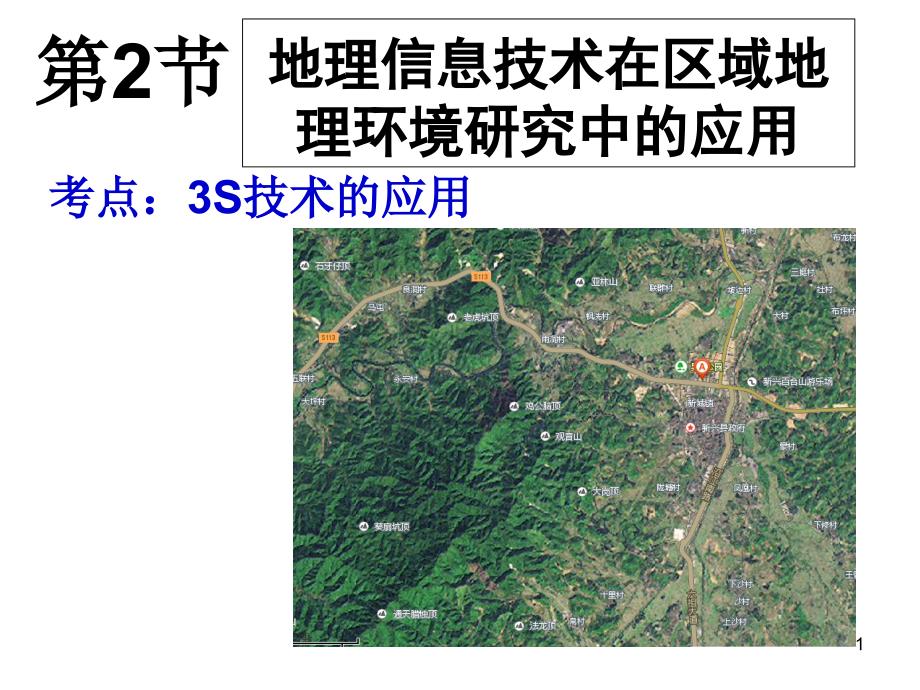 地理信息技术的应用课件_第1页