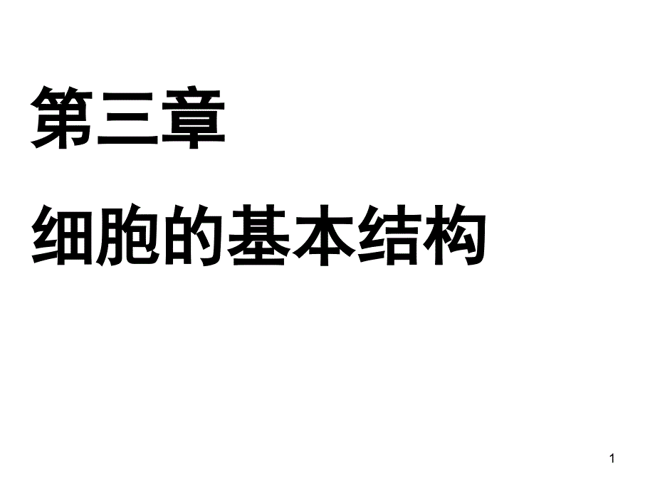 复习细胞的基本结构课件_第1页