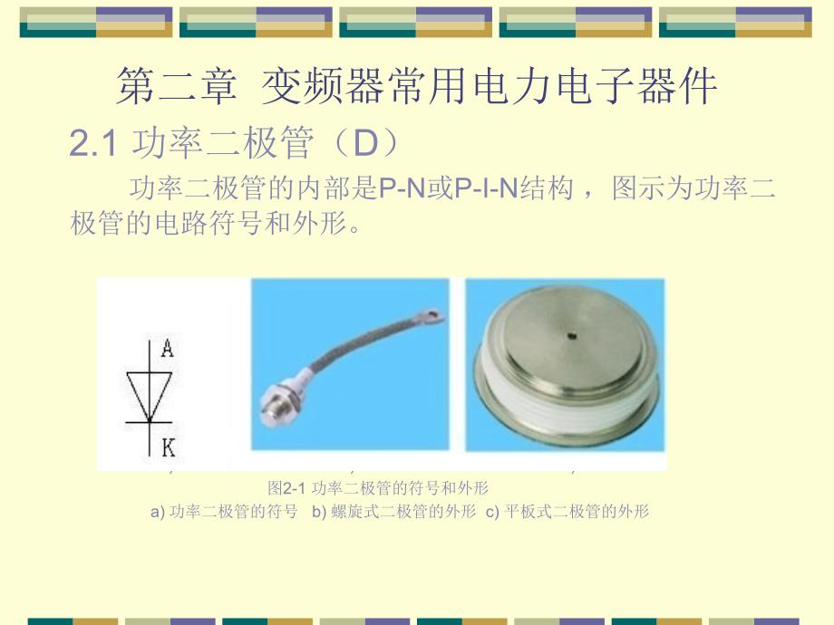 第2章变频器常用电力电子器件课件_第1页