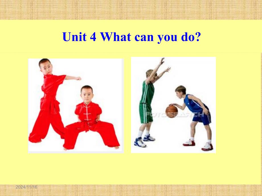 五年级上册英语Unit 4 What can you do 教学课件_第1页