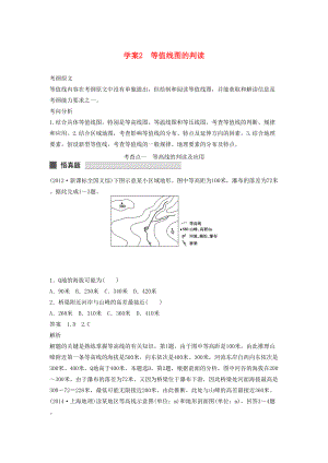 （課標(biāo)通用）高考地理二輪復(fù)習(xí) 考前三個月 第一部分 專題1-2 等值線圖的判讀