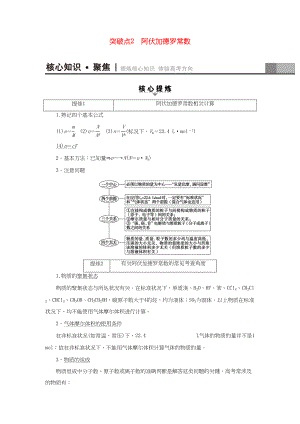 高三化學(xué)二輪復(fù)習(xí) 第1部分 專題1 化學(xué)基本概念 突破點(diǎn)2 阿伏加德羅常數(shù)-人教高三化學(xué)試題