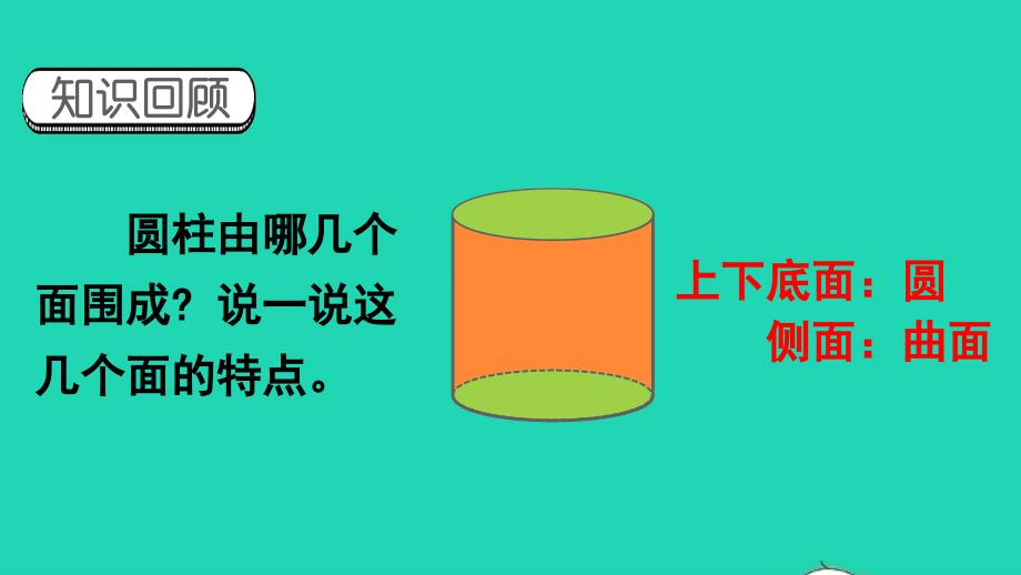 2023年六年级数学下册3圆柱与圆锥1圆柱第2课时圆柱的认识2配套课件新人教版_第1页